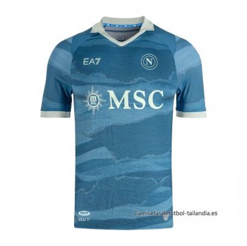 Tailandia Camiseta Napoli Special 2024-2025 Azul Tailandia Camiseta Napoli Special 2024-2025 Azul