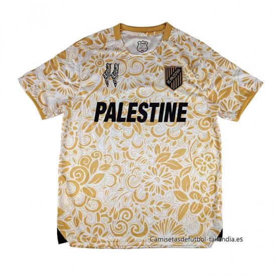 Tailandia Camiseta Palestina Special 2025-2026 Amarillo - Haga un click en la imagen para cerrar