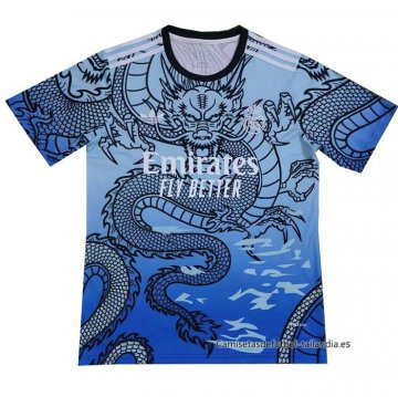 Tailandia Camiseta Real Madrid Dragon 2024-2025 Azul Tailandia Camiseta Real Madrid Dragon 2024-2025 Azul