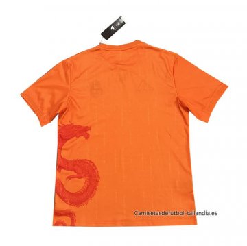 Tailandia Camiseta Real Madrid Dragon 2024-2025 Naranja