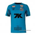 Tailandia Camiseta Santos Portero 2025 Azul