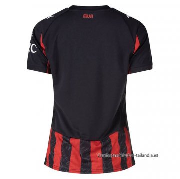 1ª Camiseta AC Milan Mujer 2025-2026