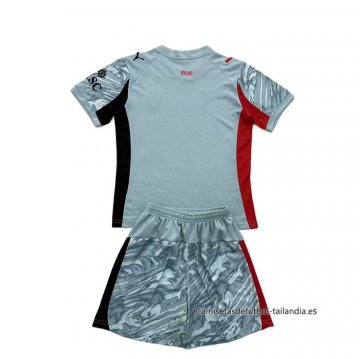 Camiseta AC Milan Portero Nino 2025-2026 Azul