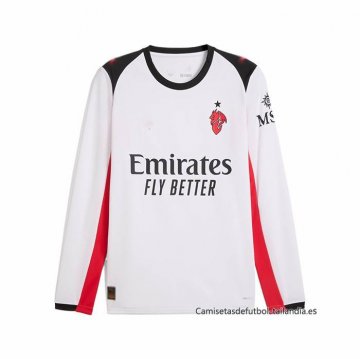 2ª Camiseta AC Milan Manga Larga 2025-2026 2ª Camiseta AC Milan Manga Larga 2025-2026