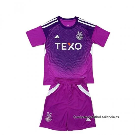 3ª Camiseta Aberdeen Portero Nino 2025-2026 - Haga un click en la imagen para cerrar