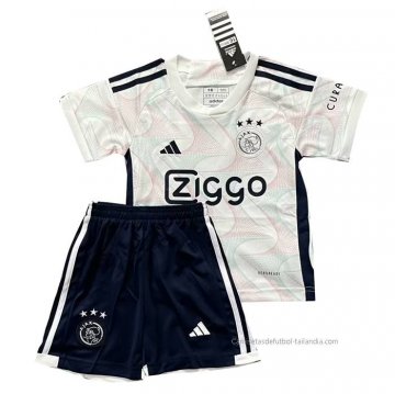 2ª Camiseta Ajax Nino 2023-2024 2ª Camiseta Ajax Nino 2023-2024