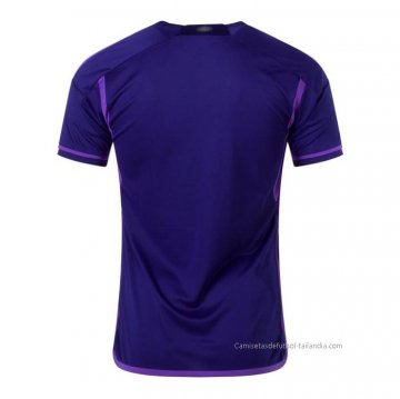 2ª Camiseta Argentina Authentic 3 Estrellas 2022