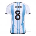 1ª Camiseta Argentina Jugador Acuna 2022