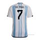 1ª Camiseta Argentina Jugador De Paul 2022
