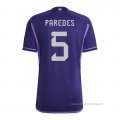 2ª Camiseta Argentina Jugador Paredes 2022