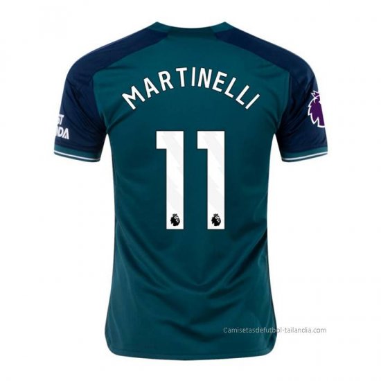 3ª Camiseta Arsenal Jugador Martinelli 2023-2024 - Haga un click en la imagen para cerrar