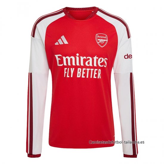 1ª Camiseta Arsenal Manga Larga 2026-2027 - Haga un click en la imagen para cerrar