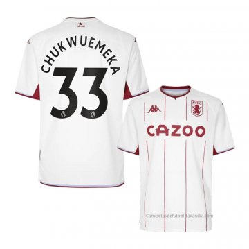 2ª Camiseta Aston Villa Jugador Chukwuemeka 2021-2022 2ª Camiseta Aston Villa Jugador Chukwuemeka 2021-2022
