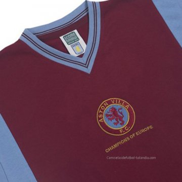1ª Camiseta Aston Villa Retro 1981-1982