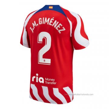 1ª Camiseta Atletico Madrid Jugador J.M.Gimenez 2022-2023 1ª Camiseta Atletico Madrid Jugador J.M.Gimenez 2022-2023