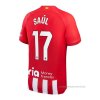 1ª Camiseta Atletico Madrid Jugador Saul 2023-2024 1ª Camiseta Atletico Madrid Jugador Saul 2023-2024
