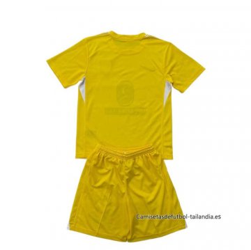 Camiseta Atletico Madrid Portero Nino 2025-2026 Amarillo