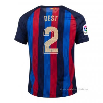 1ª Camiseta Barcelona Jugador Dest 2022-2023 1ª Camiseta Barcelona Jugador Dest 2022-2023