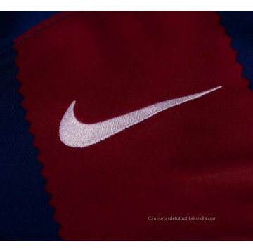 1ª Camiseta Barcelona Manga Larga 2023-2024