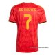 1ª Camiseta Belgica Jugador Kevin De Bruyne 2026