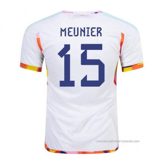 2ª Camiseta Belgica Jugador Meunier 2022 - Haga un click en la imagen para cerrar