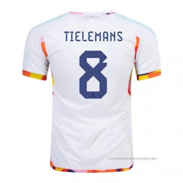 2ª Camiseta Belgica Jugador Tielemans 2022 2ª Camiseta Belgica Jugador Tielemans 2022