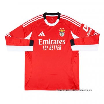 1ª Camiseta Benfica Manga Larga 2025-2026 1ª Camiseta Benfica Manga Larga 2025-2026