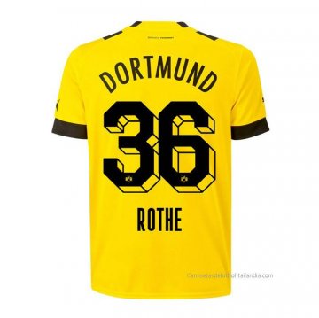 1ª Camiseta Borussia Dortmund Jugador Rothe 2022-2023 1ª Camiseta Borussia Dortmund Jugador Rothe 2022-2023