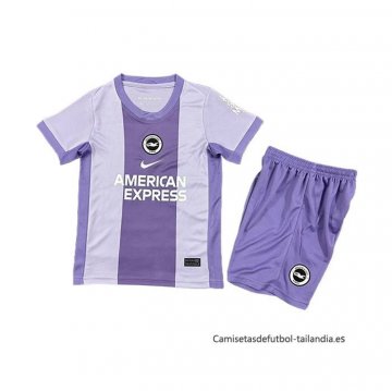 2ª Camiseta Brighton & Hove Albion Nino 2025-2026 2ª Camiseta Brighton & Hove Albion Nino 2025-2026