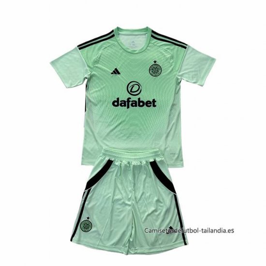 2ª Camiseta Celtic Portero Nino 2025-2026 - Haga un click en la imagen para cerrar