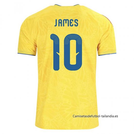 1ª Camiseta Colombia Jugador James Rodriguez 2026 - Haga un click en la imagen para cerrar