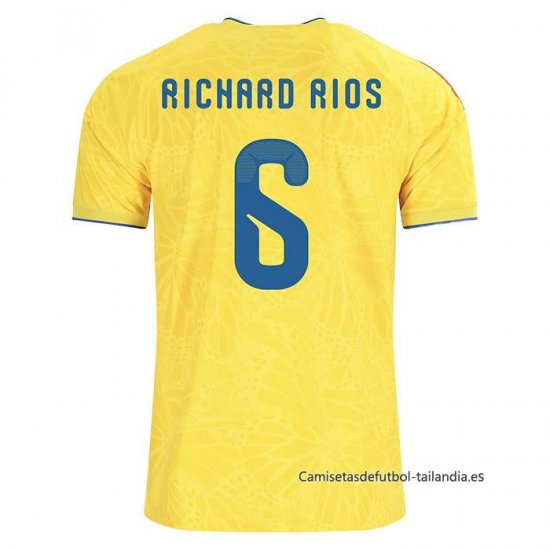 1ª Camiseta Colombia Jugador Richard Rios 2026 - Haga un click en la imagen para cerrar