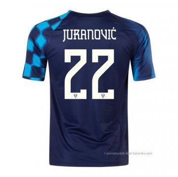 2ª Camiseta Croacia Jugador Juranovic 2022 2ª Camiseta Croacia Jugador Juranovic 2022
