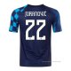 2ª Camiseta Croacia Jugador Juranovic 2022