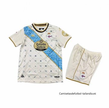 3ª Camiseta Deportivo de La Coruna Nino 2025-2026