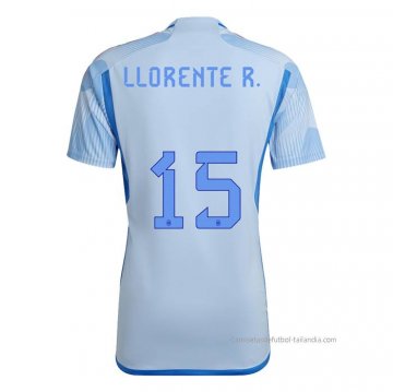 2ª Camiseta Espana Jugador Llorente R. 2022 2ª Camiseta Espana Jugador Llorente R. 2022