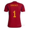 1ª Camiseta Espana Jugador Sanchez 2022