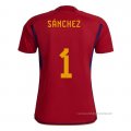 1ª Camiseta Espana Jugador Sanchez 2022