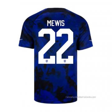 2ª Camiseta Estados Unidos Jugador Mewis 2022 2ª Camiseta Estados Unidos Jugador Mewis 2022