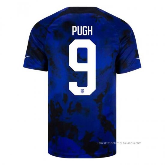 2ª Camiseta Estados Unidos Jugador Pugh 2022 - Haga un click en la imagen para cerrar