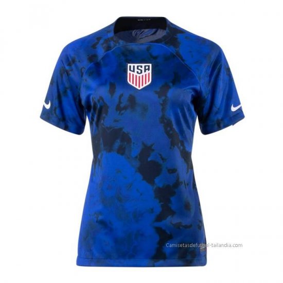 2ª Camiseta Estados Unidos Mujer 2022 - Haga un click en la imagen para cerrar