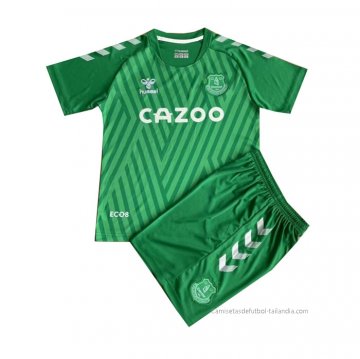 2ª Camiseta Everton Portero Nino 2021-2022