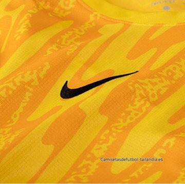 Camiseta Francia Portero 2024 Amarillo