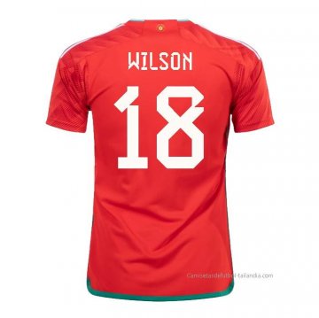 1ª Camiseta Gales Jugador Wilson 2022 1ª Camiseta Gales Jugador Wilson 2022