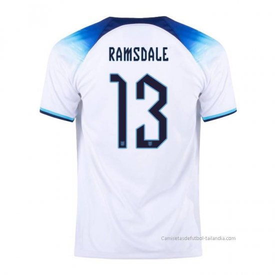 1ª Camiseta Inglaterra Jugador Ramsdale 2022 - Haga un click en la imagen para cerrar