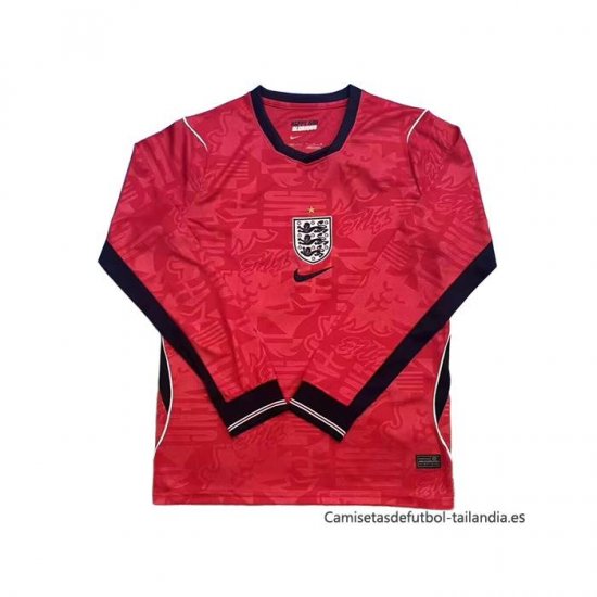 2ª Camiseta Inglaterra Manga Larga 2026 - Haga un click en la imagen para cerrar