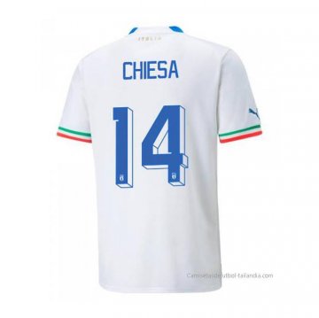 2ª Camiseta Italia Jugador Chiesa 2022 2ª Camiseta Italia Jugador Chiesa 2022