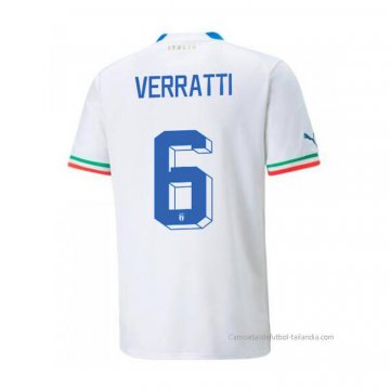 2ª Camiseta Italia Jugador Verratti 2022 2ª Camiseta Italia Jugador Verratti 2022