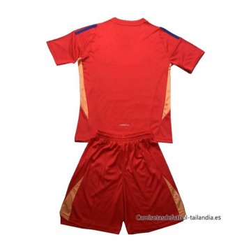 Camiseta Italia Portero Nino 2024-2025 Rojo