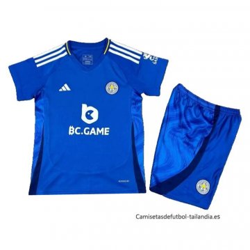 1ª Camiseta Leicester City Nino 2024-2025 1ª Camiseta Leicester City Nino 2024-2025